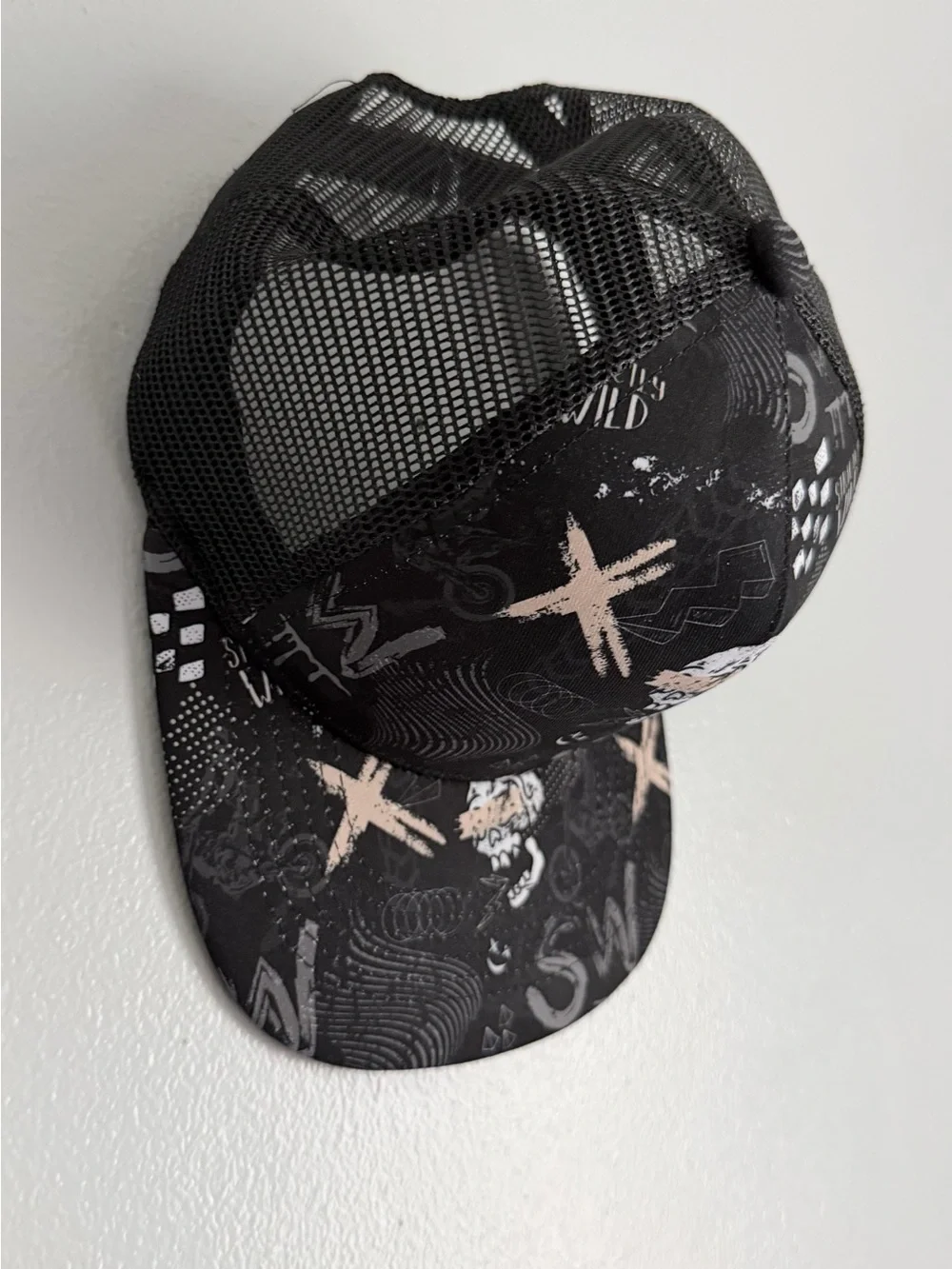 Strictly Wild Baby Trucker Hat 6-18M Snapback Toddler Cap SW Bones